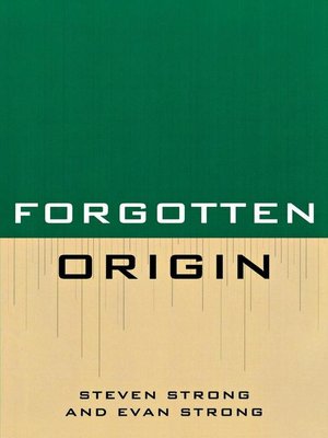cover image of Forgotten Origin